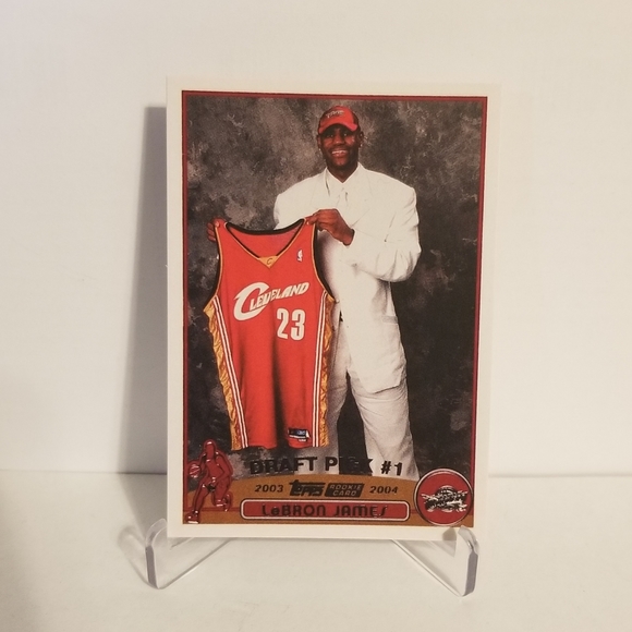 Lebron james rookie card reprint